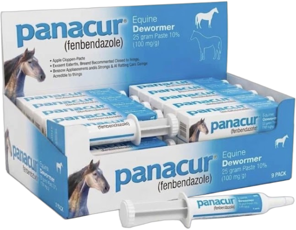 PANACUR® Paste (fenbendazole) pack of 8