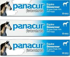 PANACUR® Paste (fenbendazole) pack of 3